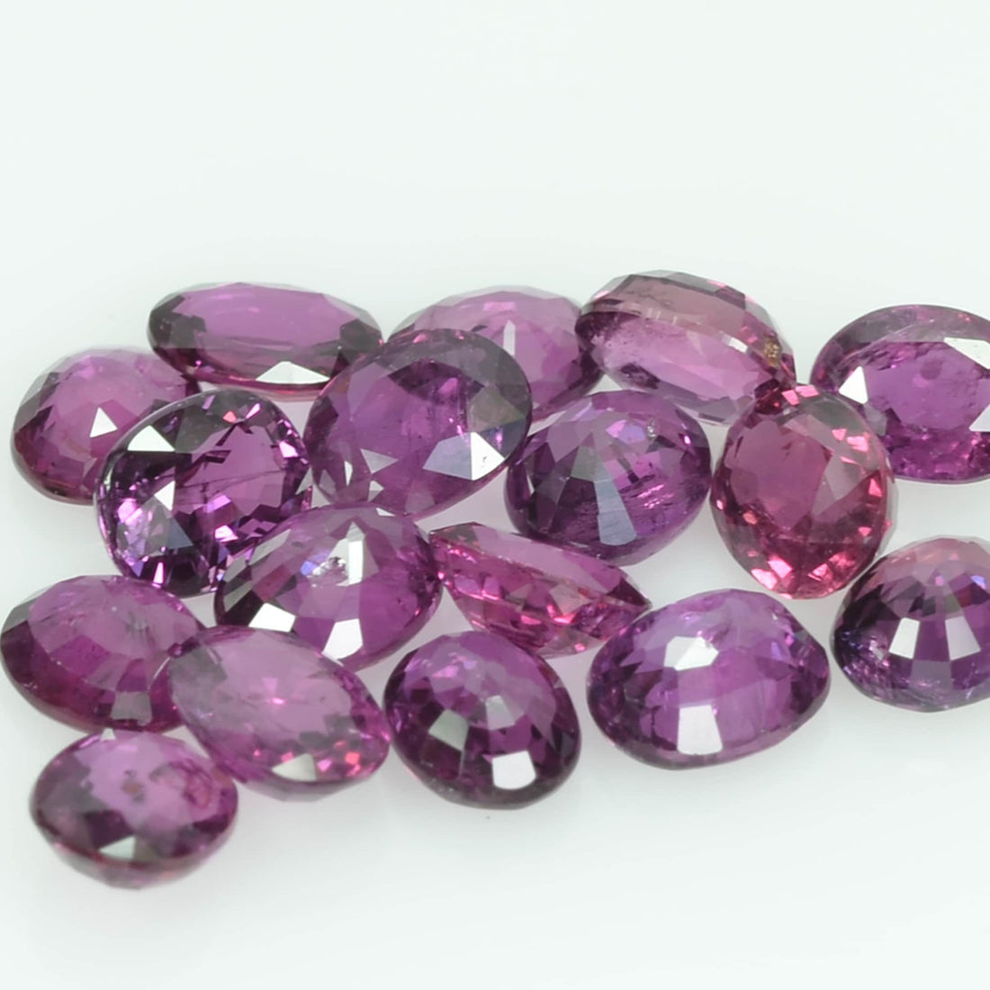 4.5x3.5 Natural Thai Ruby Loose Gemstone Oval Cut