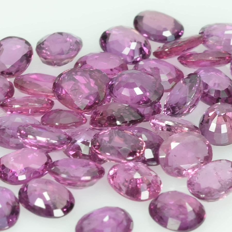 4.5x3.5 Natural Thai Ruby Loose Gemstone Oval Cut