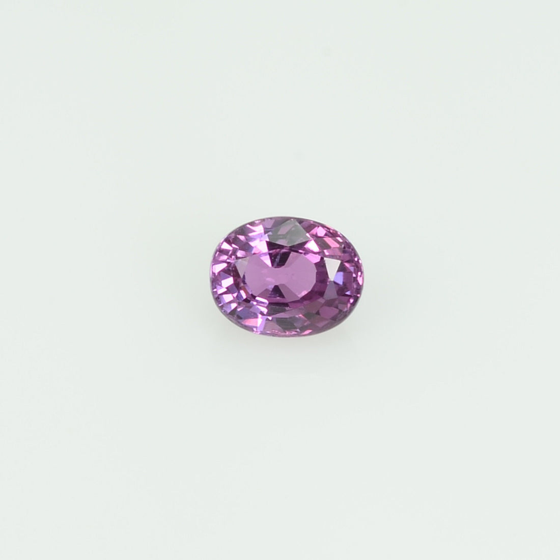 0.56 Cts Natural Thai Ruby Loose Gemstone Oval Cut