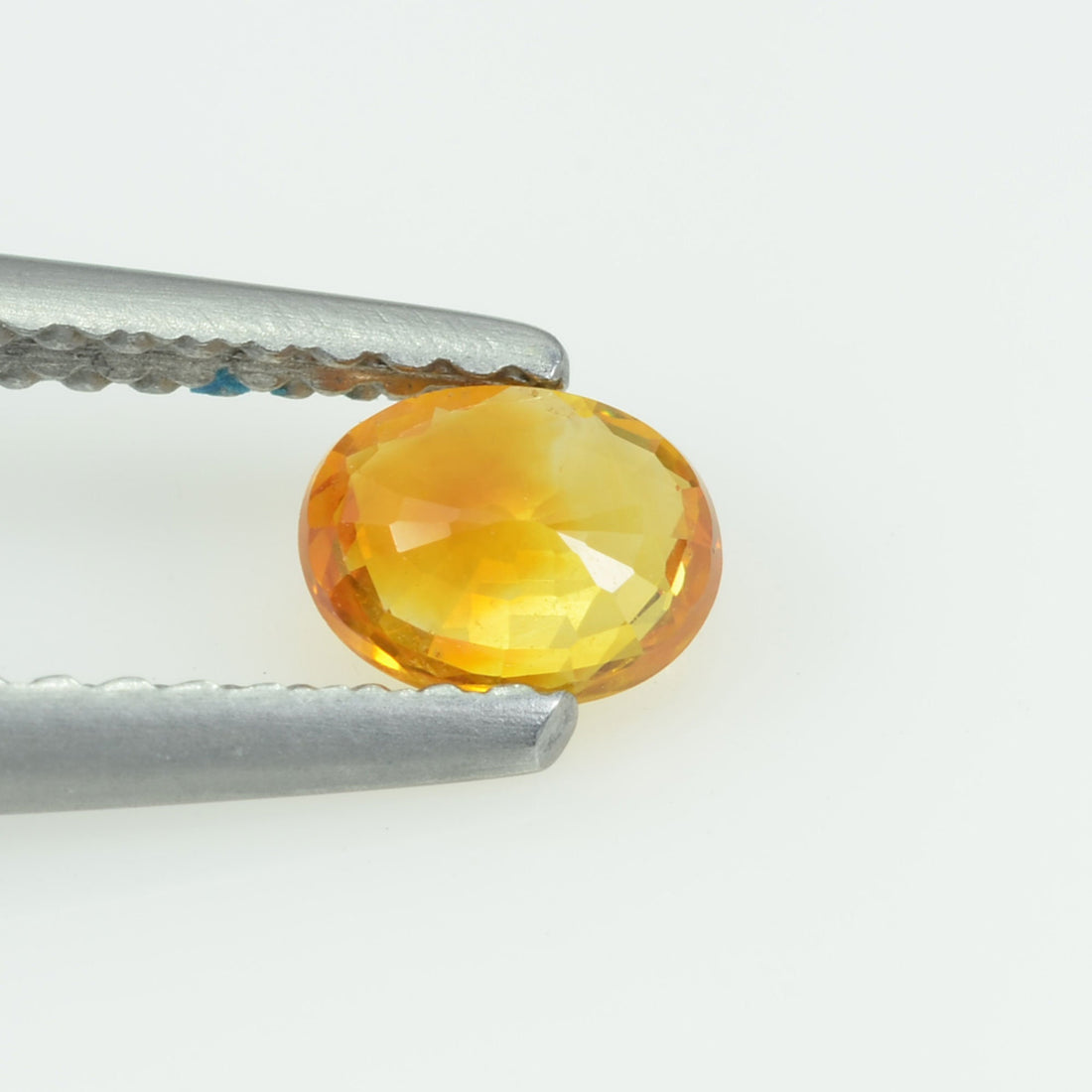 0.45 Cts Natural Yellow Sapphire Loose Gemstone Oval Cut