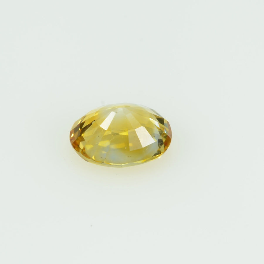 0.51 Cts Natural Yellow Sapphire Loose Gemstone Oval Cut