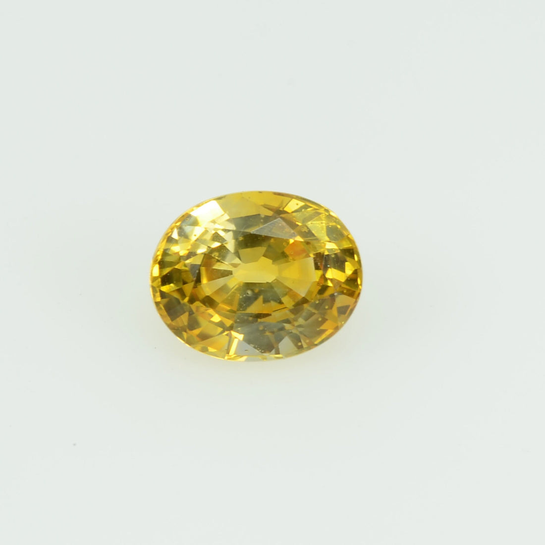 0.51 Cts Natural Yellow Sapphire Loose Gemstone Oval Cut