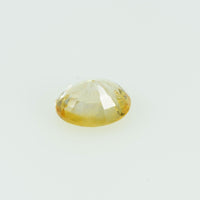 0.52 Cts Natural Yellow Sapphire Loose Gemstone Oval Cut