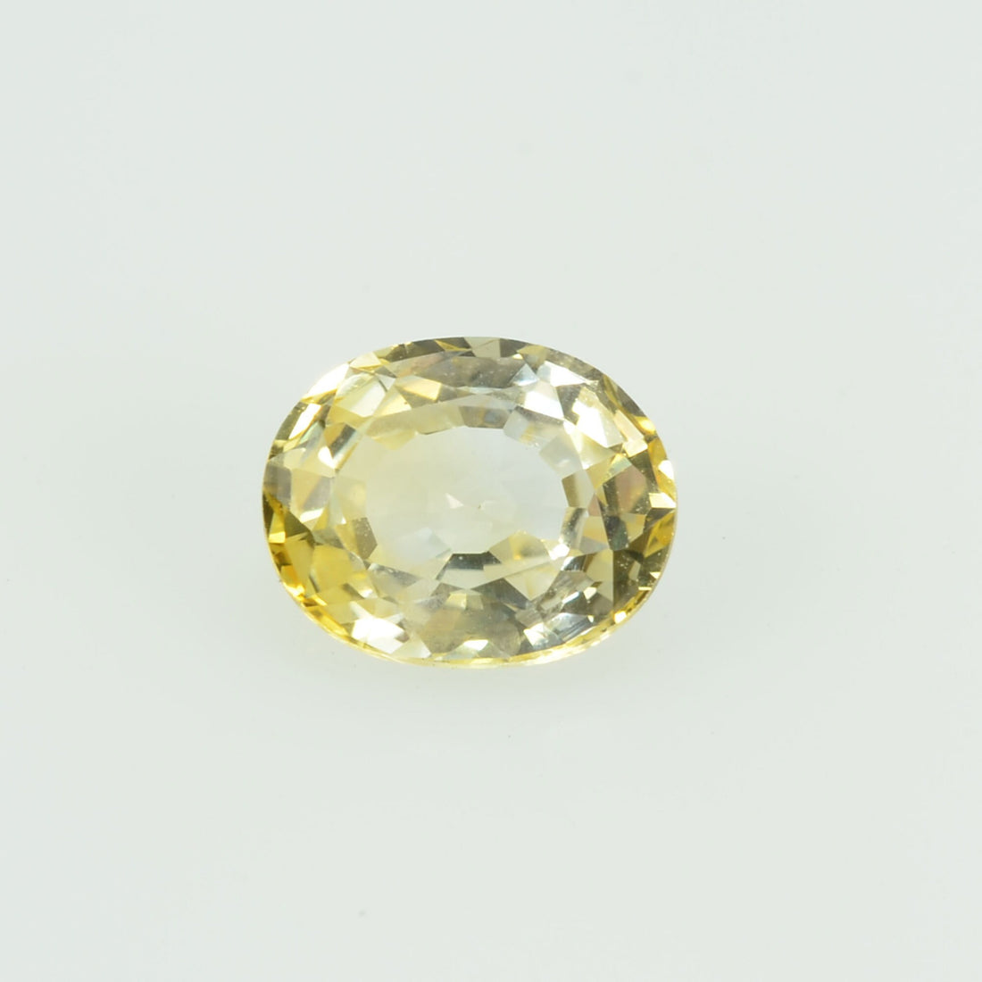 0.62 Cts Natural Yellow Sapphire Loose Gemstone Oval Cut
