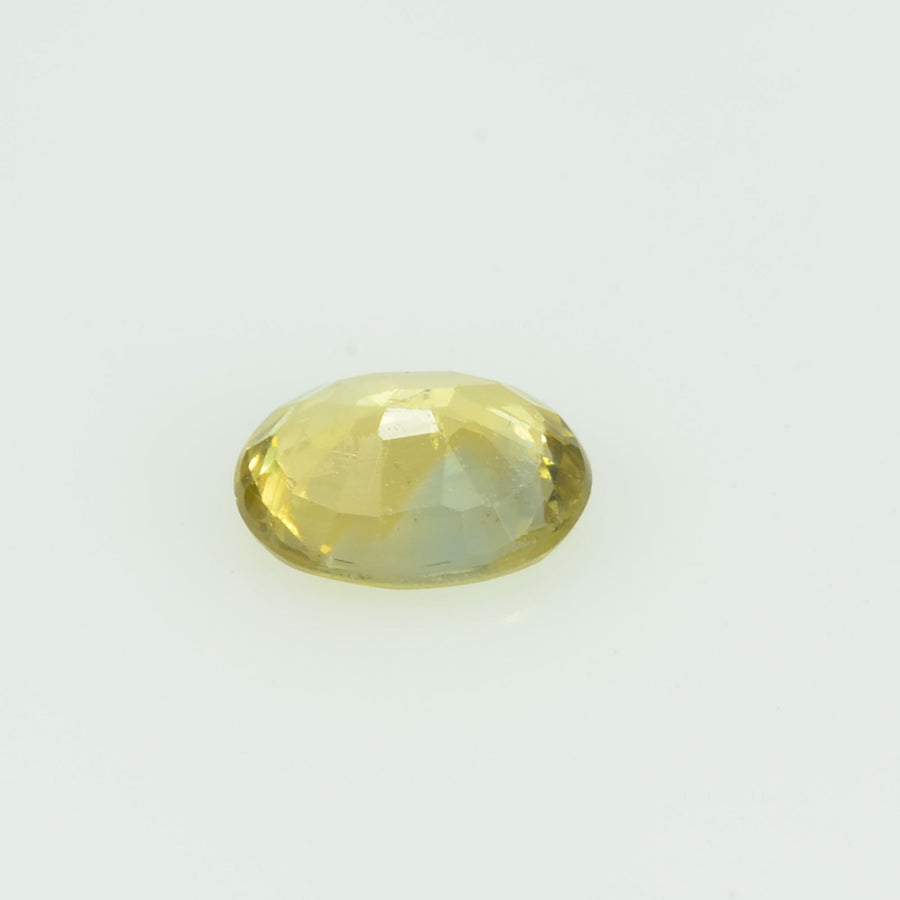 0.46 Cts Natural Yellow Sapphire Loose Gemstone Oval Cut