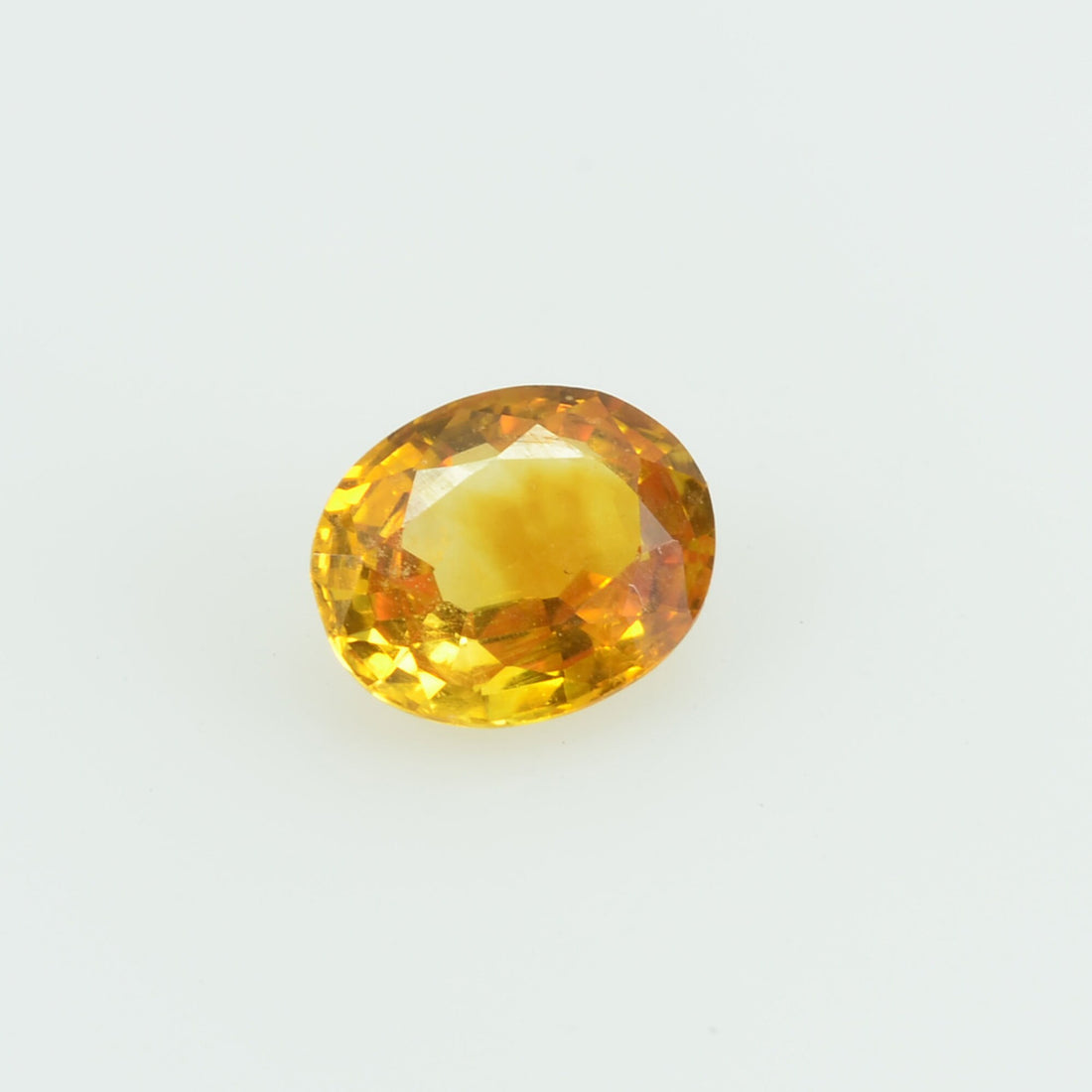 0.39 Cts Natural Yellow Sapphire Loose Gemstone Oval Cut