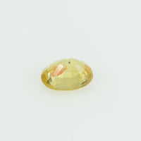 0.41 Cts Natural Yellow Sapphire Loose Gemstone Oval Cut