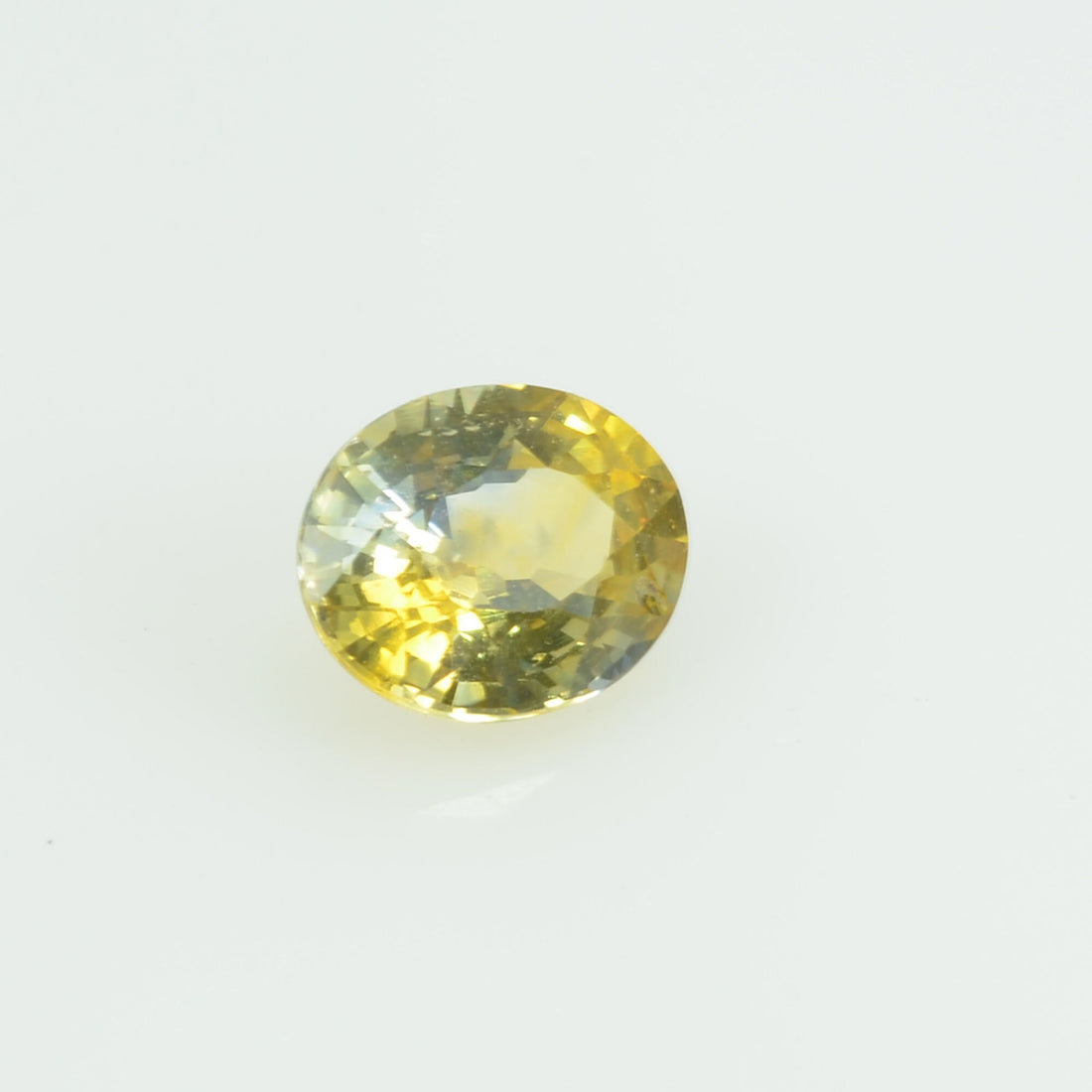 0.45 Cts Natural Yellow Sapphire Loose Gemstone Oval Cut