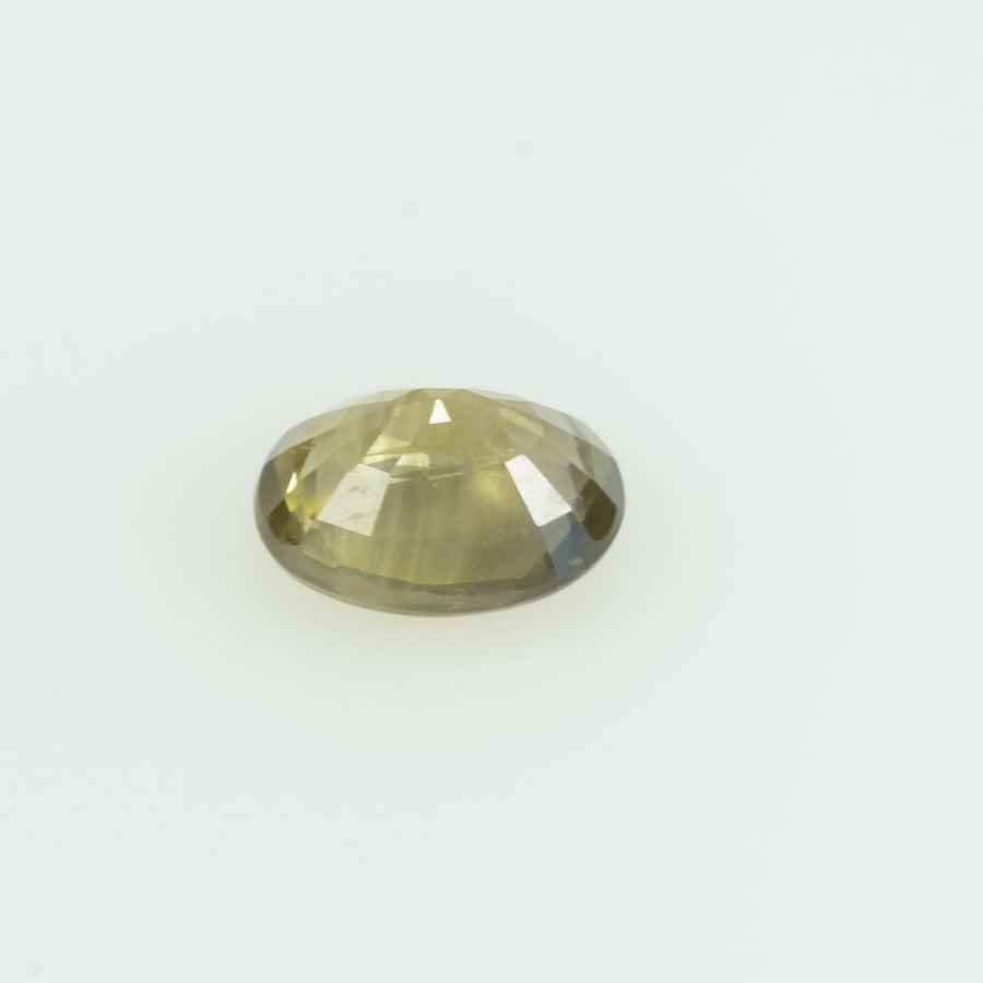0.46 Cts Natural Yellow Sapphire Loose Gemstone Oval Cut