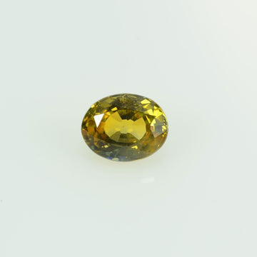0.34 Cts Natural Yellow Sapphire Loose Gemstone Oval Cut