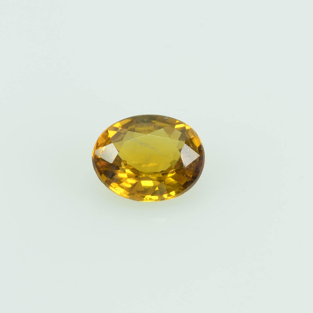 0.36 Cts Natural Yellow Sapphire Loose Gemstone Oval Cut