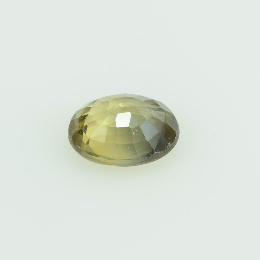 0.65 Cts Natural Yellow Sapphire Loose Gemstone Oval Cut