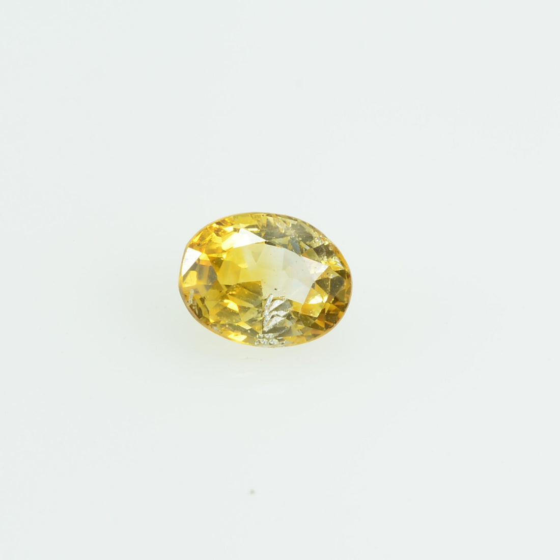 Natural Yellow Sapphire Loose Gemstone Oval Cut