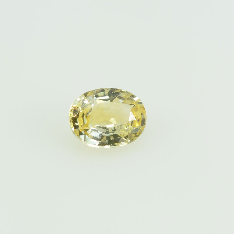 Natural Yellow Sapphire Loose Gemstone Oval Cut