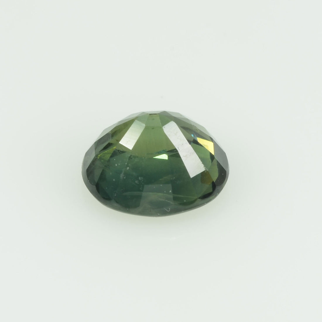 0.98 cts Natural Green Sapphire Loose Gemstone Oval Cut