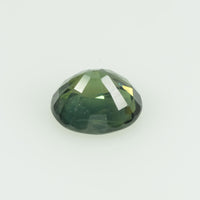 0.98 cts Natural Green Sapphire Loose Gemstone Oval Cut