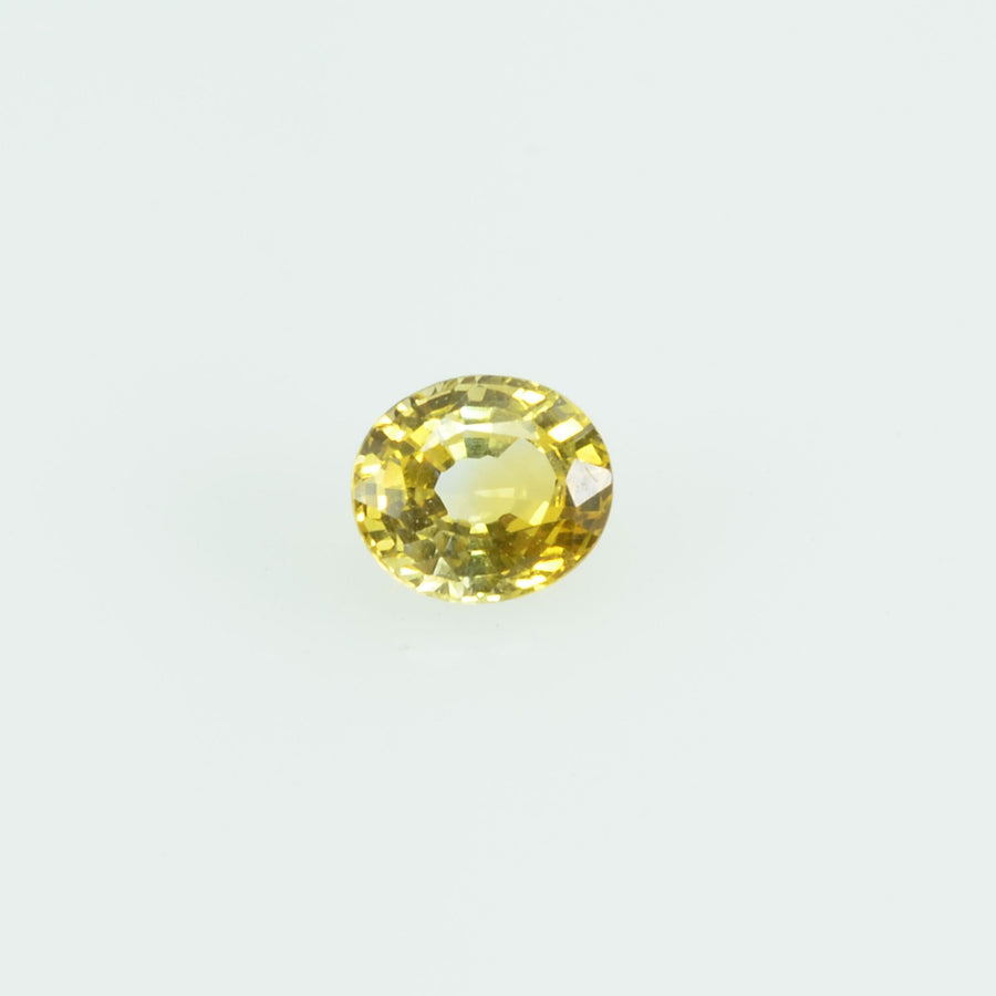 Natural Yellow Sapphire Loose Gemstone Oval Cut