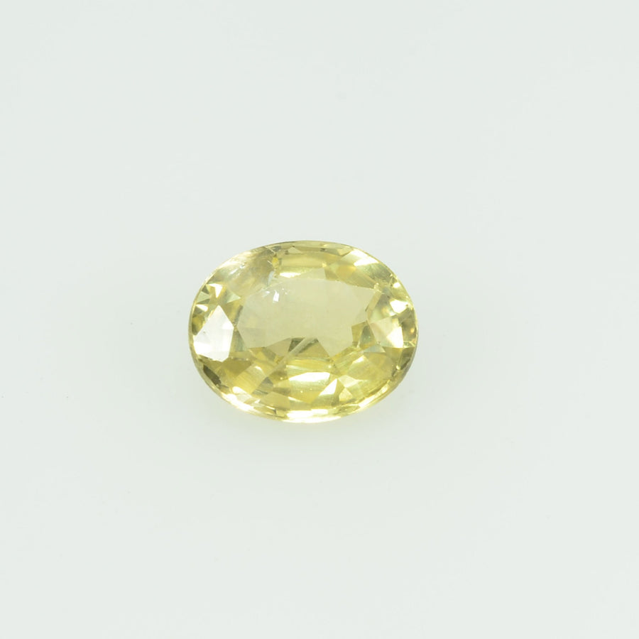 Natural Yellow Sapphire Loose Gemstone Oval Cut