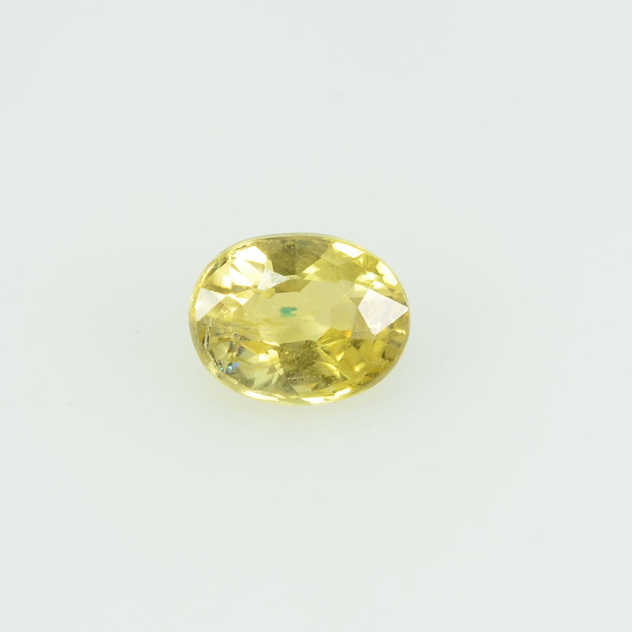 Natural Yellow Sapphire Loose Gemstone Oval Cut