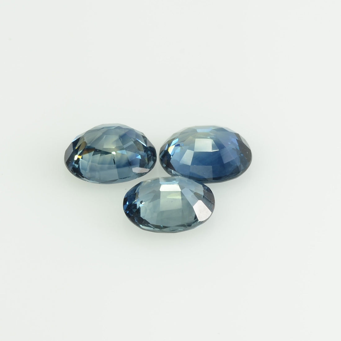 6x5 Natural Calibrated Blue Sapphire Loose Gemstone Oval Cut