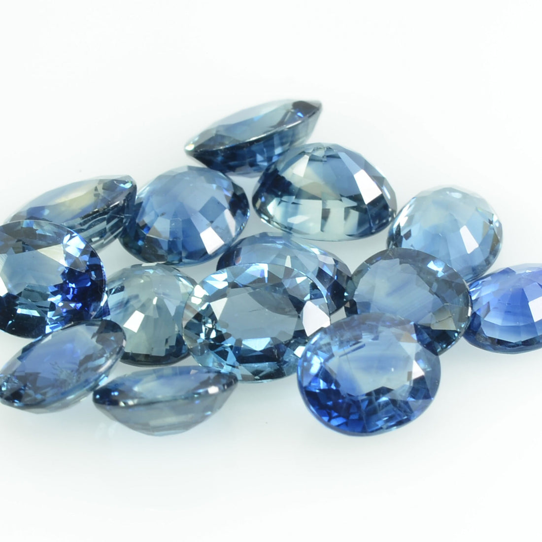 6x5 Natural Calibrated Blue Sapphire Loose Gemstone Oval Cut