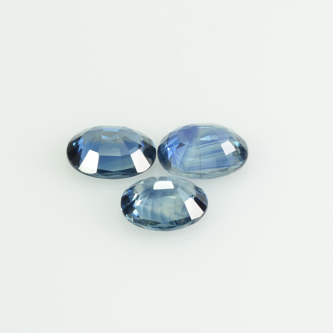 6x5 Natural Calibrated Blue Sapphire Loose Gemstone Oval Cut