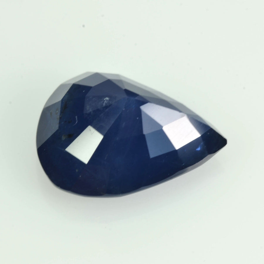 3.25 cts Natural Blue Sapphire Loose Gemstone Pear Cut