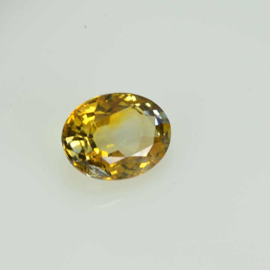 0.61 cts Natural Yellow Sapphire Loose Gemstone Oval Cut