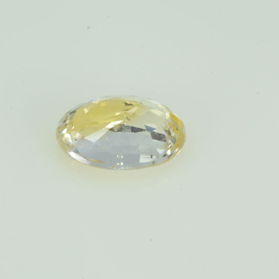 0.64 cts Natural Yellow Sapphire Loose Gemstone Oval Cut