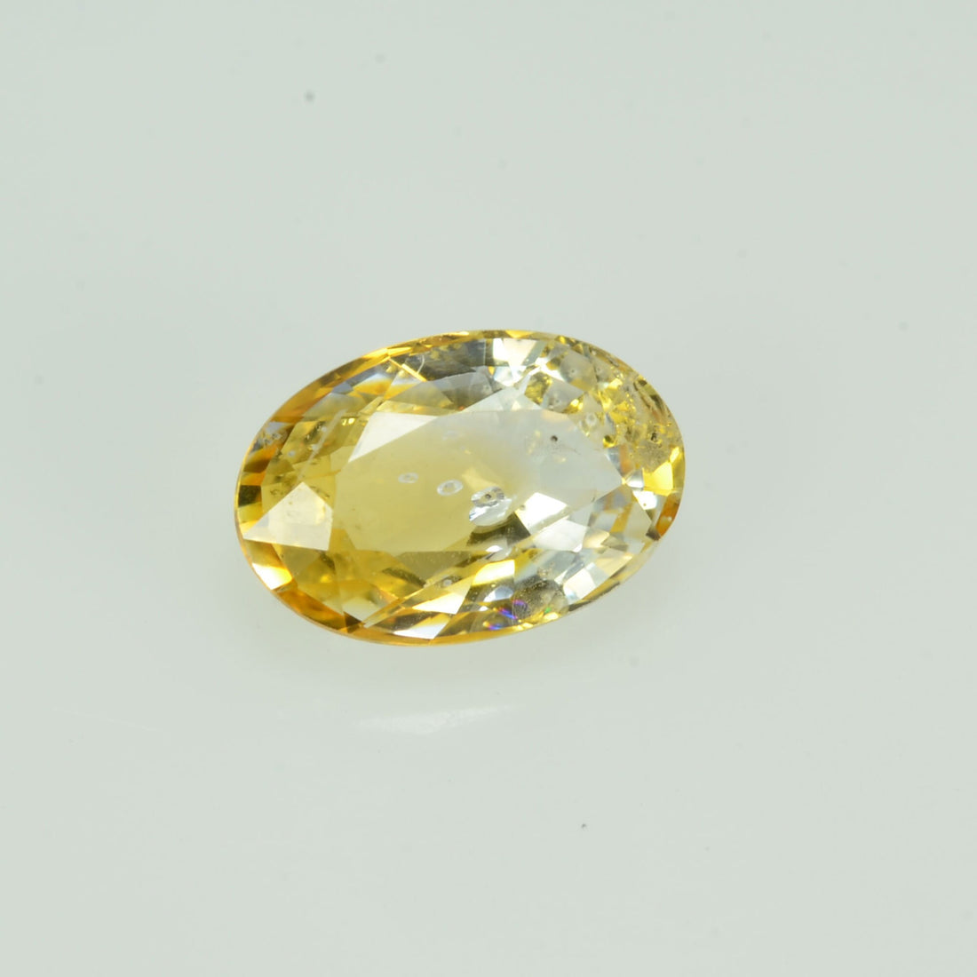 0.64 cts Natural Yellow Sapphire Loose Gemstone Oval Cut
