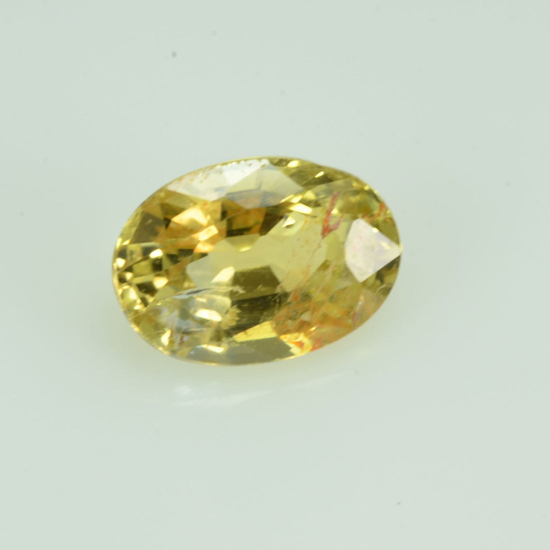 0.91 cts Natural Yellow Sapphire Loose Gemstone Oval Cut