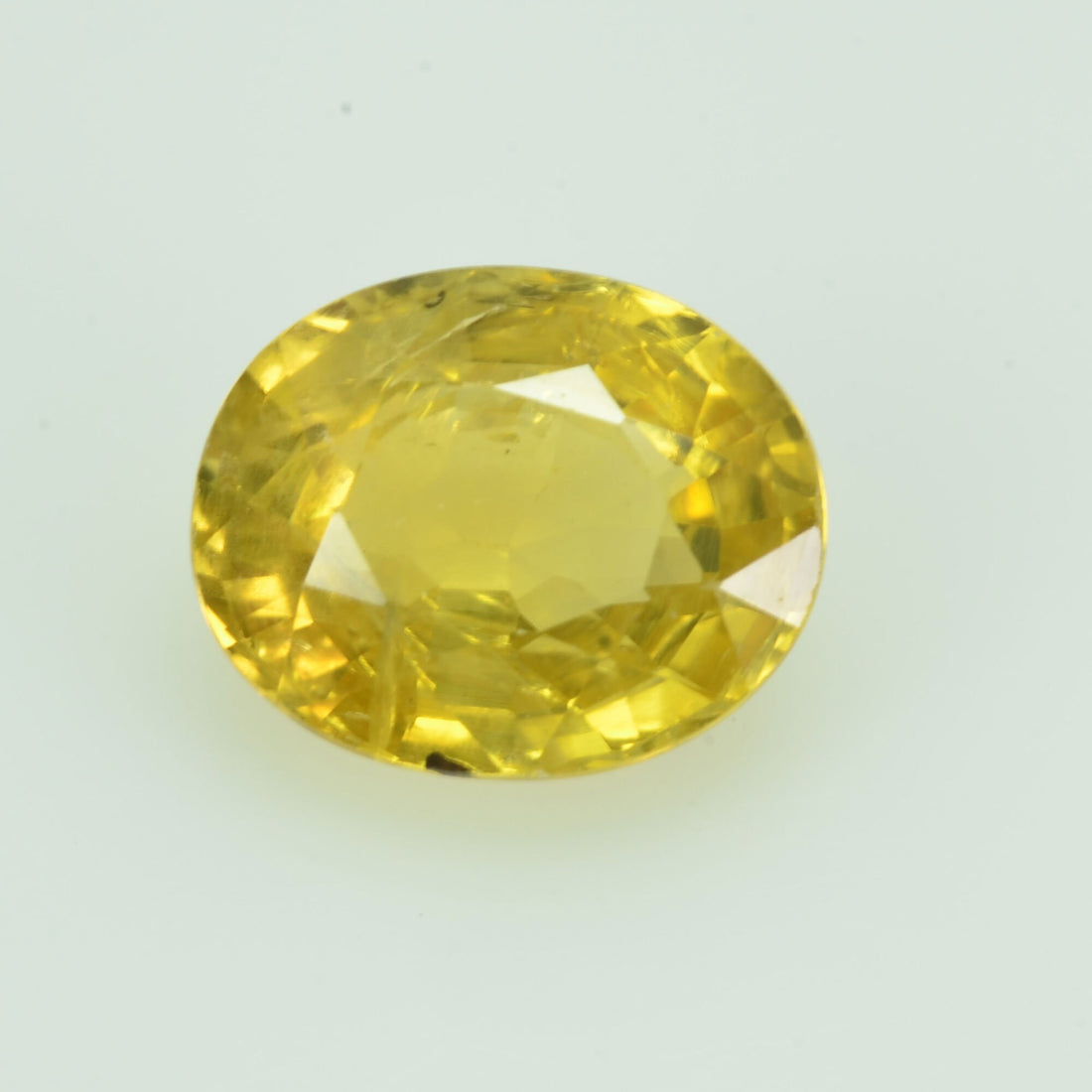 1.20 cts Natural Yellow Sapphire Loose Gemstone Oval Cut