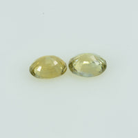 0.95 cts Natural Fancy Sapphire Loose Pair Gemstone Oval Cut