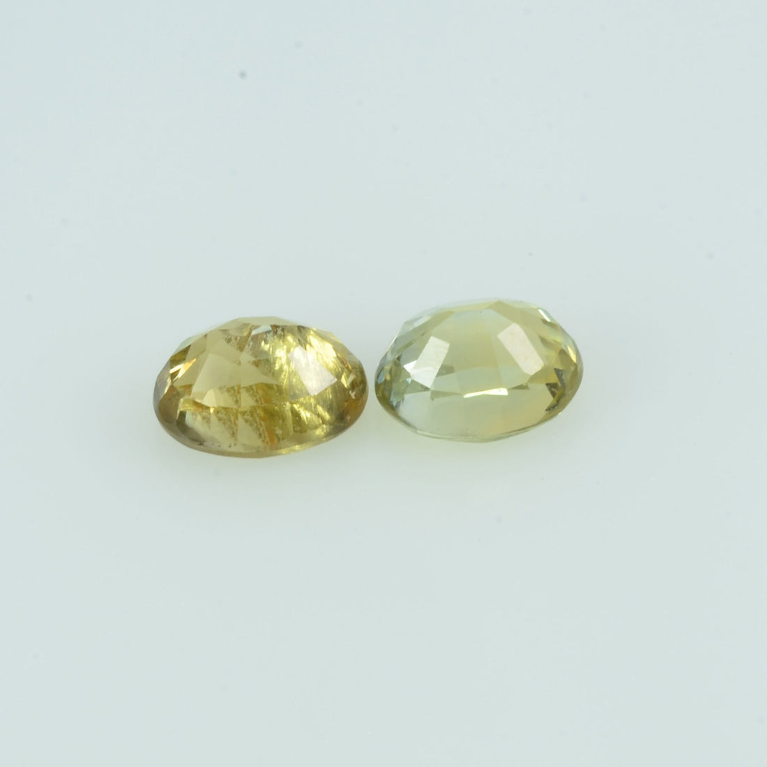 1.18 cts Natural Fancy Sapphire Loose Pair Gemstone Oval Cut