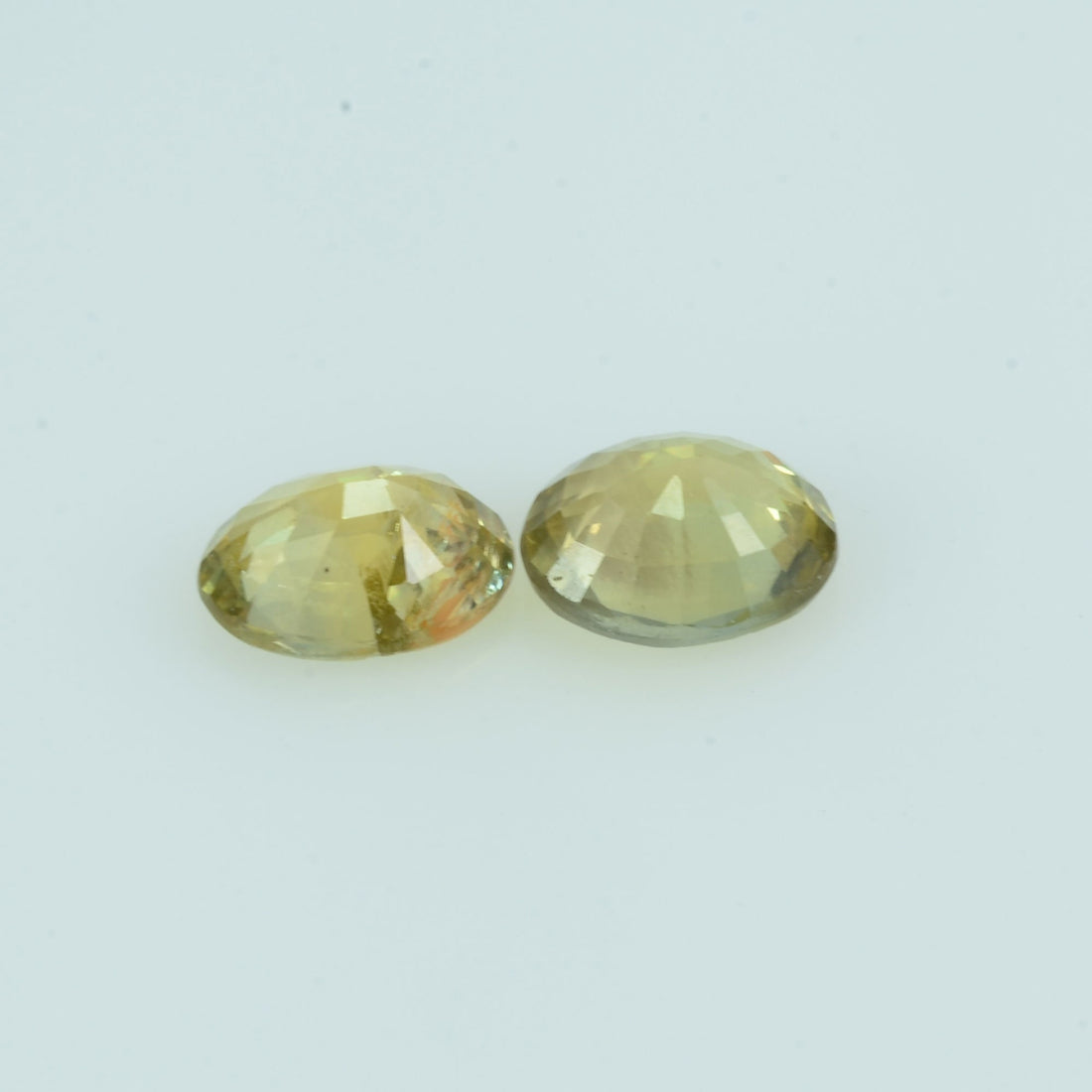 1.12 cts Natural Fancy Sapphire Loose Pair Gemstone Oval Cut
