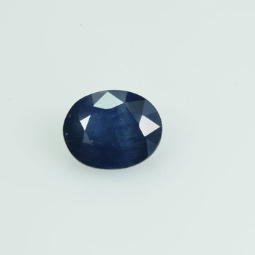 0.90 cts Natural Blue Sapphire Loose Gemstone Oval Cut