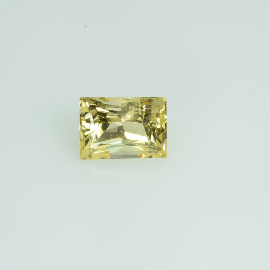 0.61 cts Natural Yellow Sapphire Loose Pair Gemstone Baguette Cut