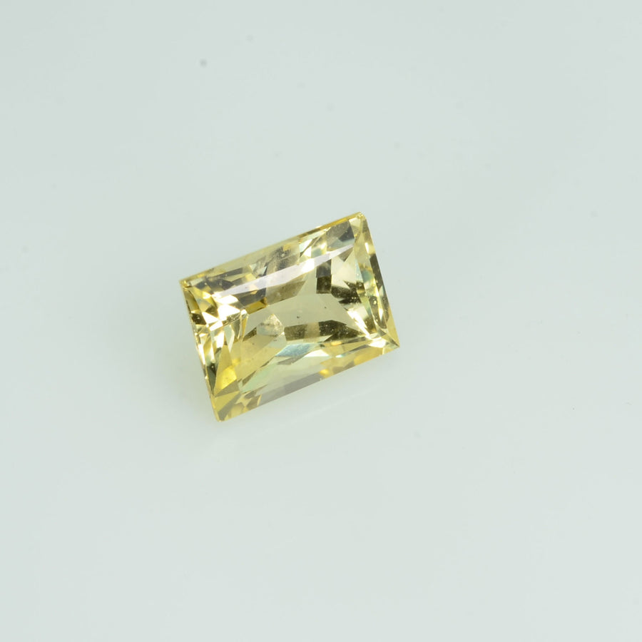 0.61 cts Natural Yellow Sapphire Loose Pair Gemstone Baguette Cut