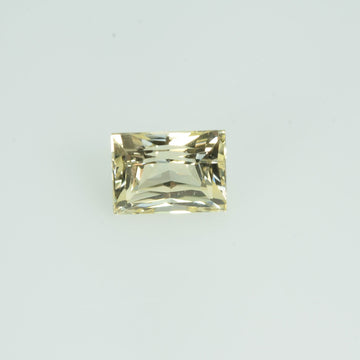 0.62 cts Natural Yellow Sapphire Loose Pair Gemstone Baguette Cut