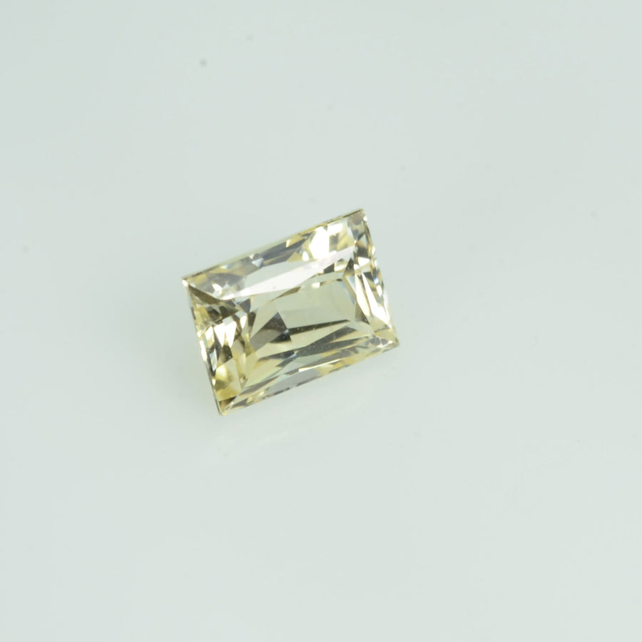 0.62 cts Natural Yellow Sapphire Loose Pair Gemstone Baguette Cut