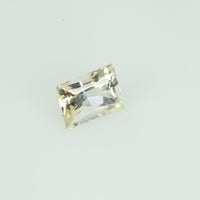 0.65 cts Natural Yellow Sapphire Loose Pair Gemstone Baguette Cut