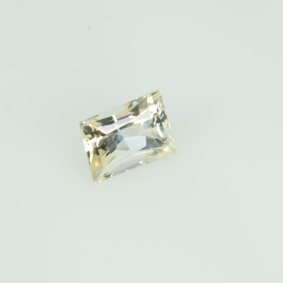0.65 cts Natural Yellow Sapphire Loose Pair Gemstone Baguette Cut