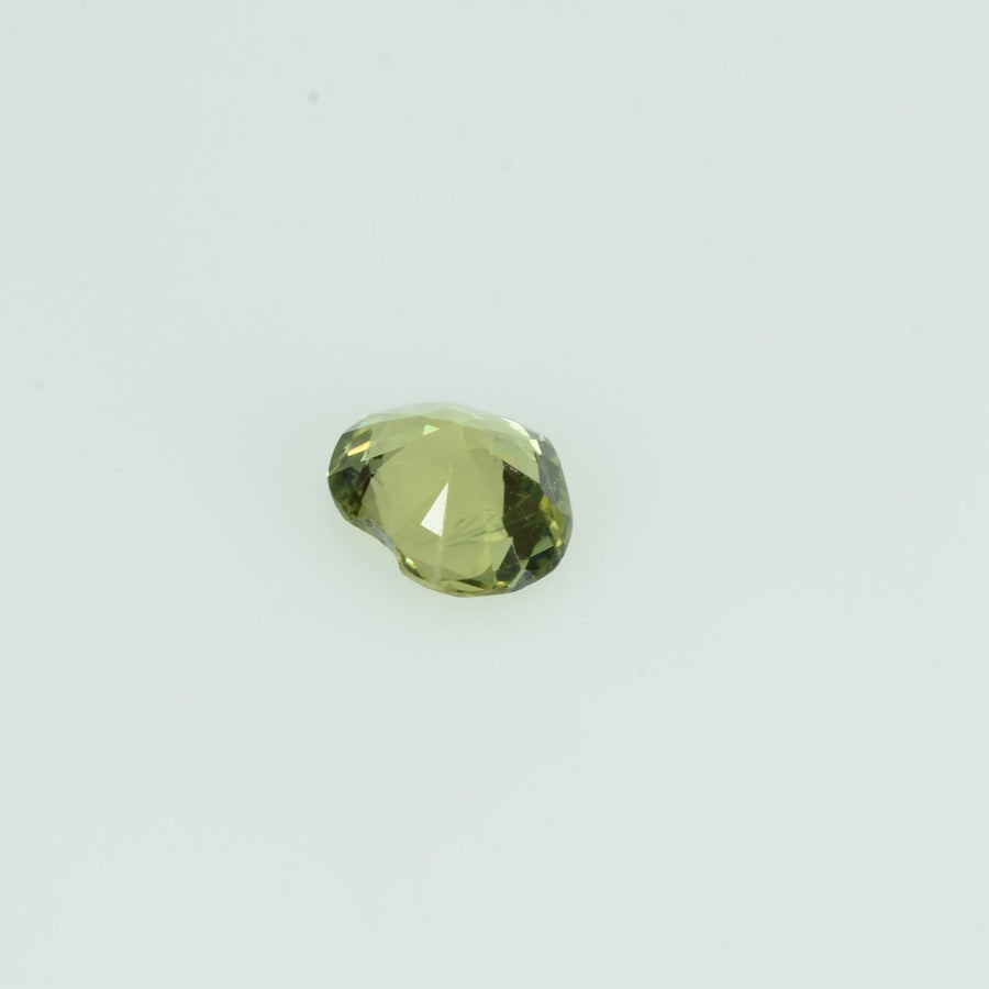 0.28 cts Natural Green Yellow Sapphire Loose Gemstone Heart Cut