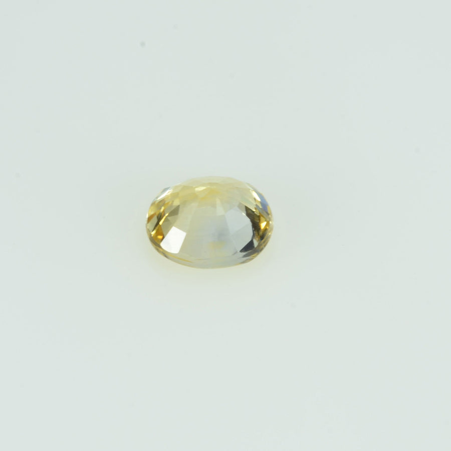 0.44 cts Natural Yellow Sapphire Loose Gemstone Round Cut - Thai Gems Export Ltd.