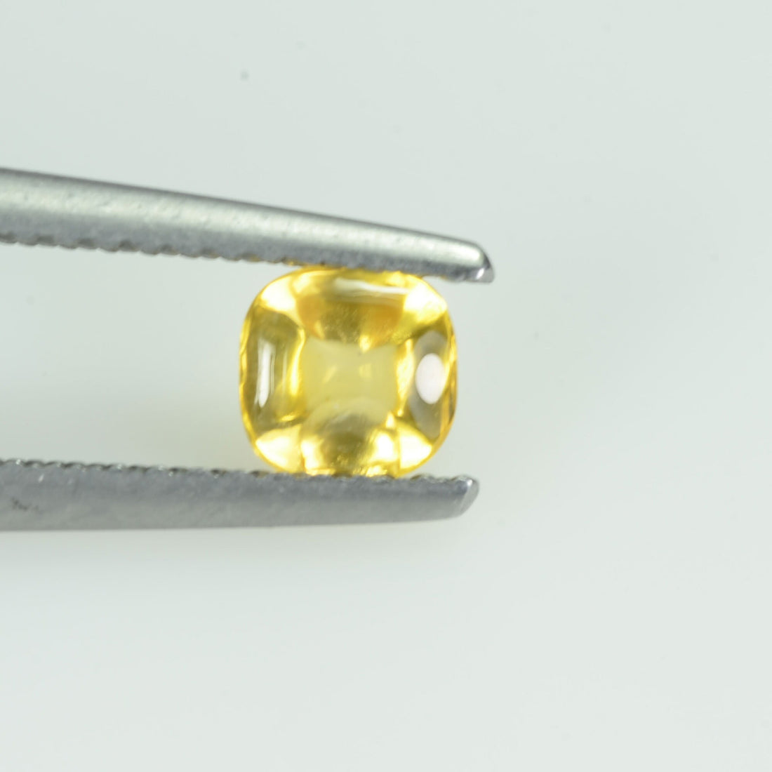 0.63 cts Natural Yellow Sapphire Loose Gemstone Sugarloaf Cut