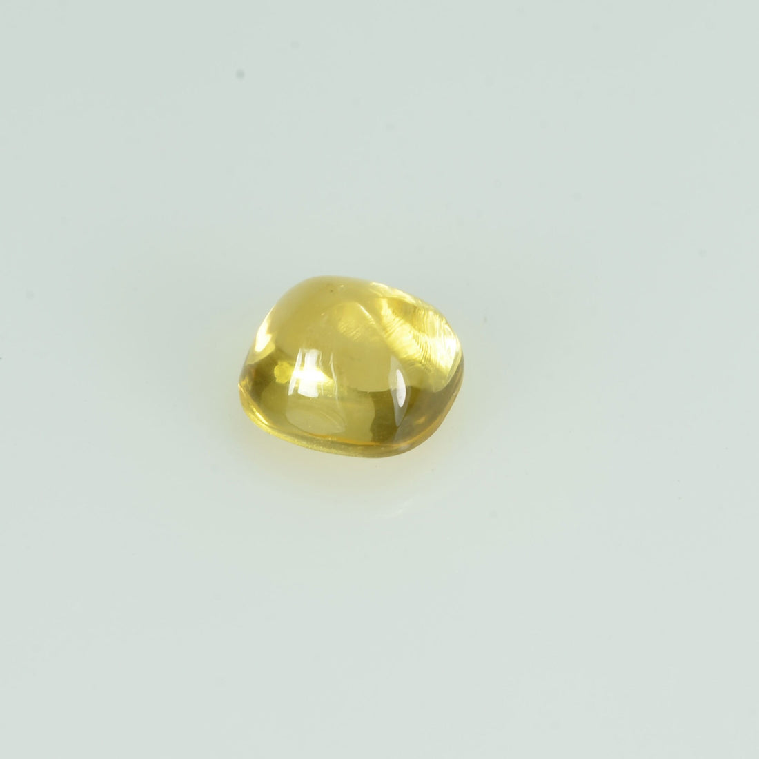 0.63 cts Natural Yellow Sapphire Loose Gemstone Sugarloaf Cut
