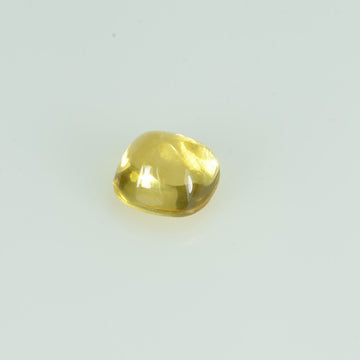 0.63 cts Natural Yellow Sapphire Loose Gemstone Sugarloaf Cut