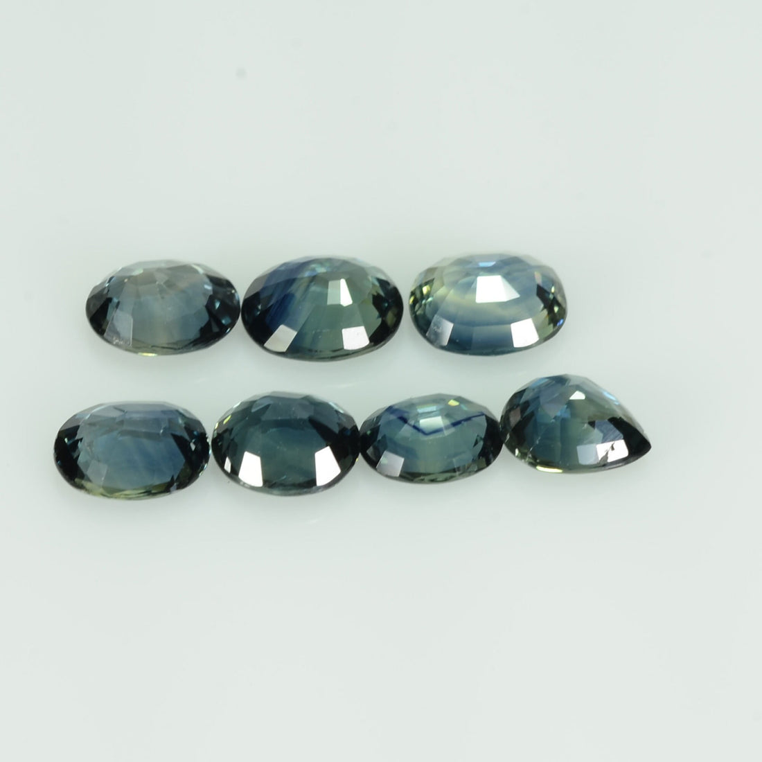 6x5 Natural Calibrated Blue Sapphire Loose Gemstone Oval Cut