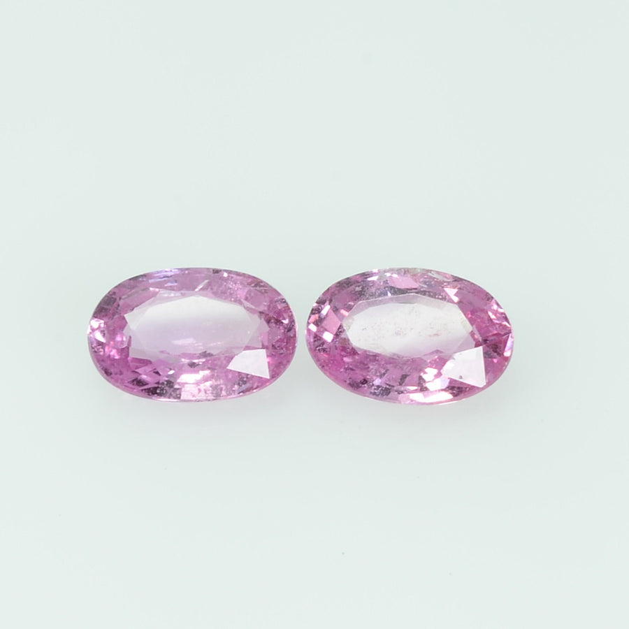 1.20 cts Natural Pink Sapphire Loose Gemstone oval Cut
