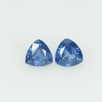 1.30 Cts Natural Blue Sapphire Loose Gemstone Trillion Cut
